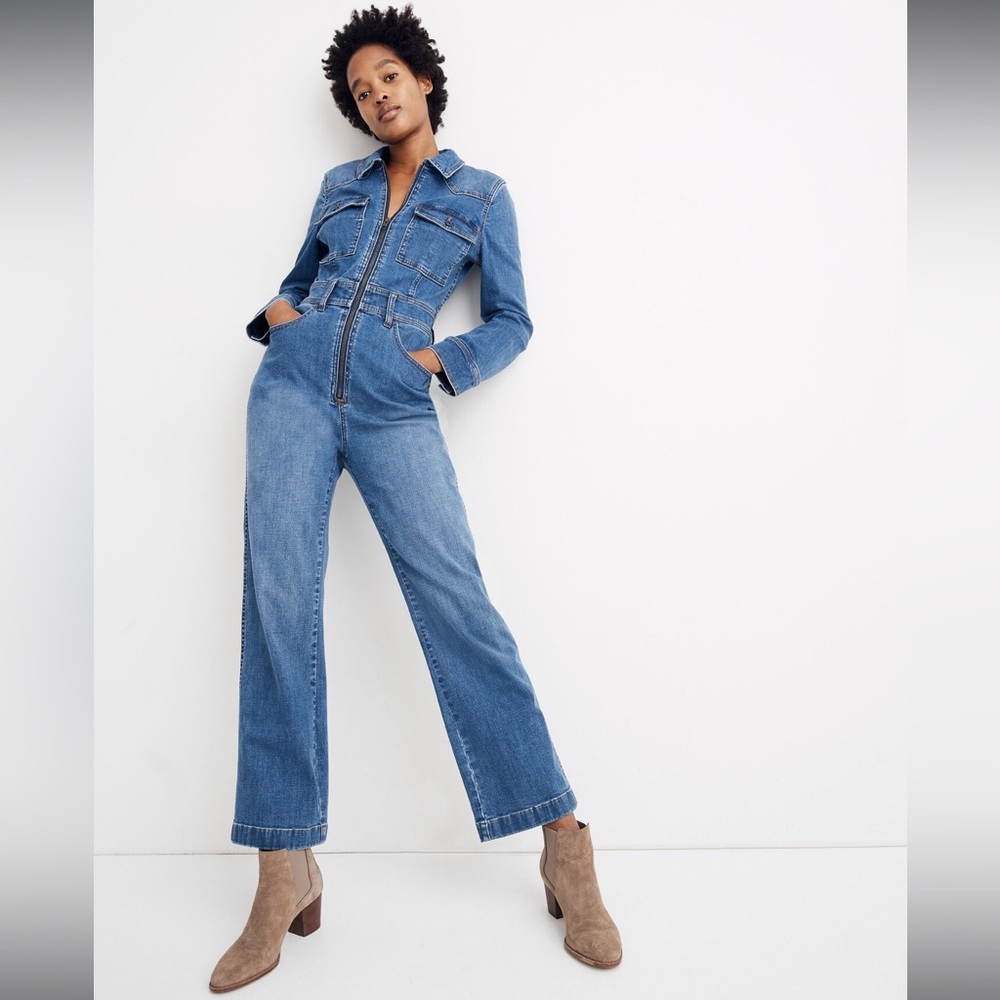 Madewell Denim Jumpsuit, size 2, NWT!